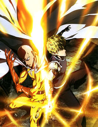  genos kim_sejoon one_punch_man saitama tagme 