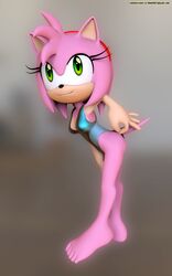  3d_(artwork) amy_rose anthro avoid_posting bbmbbf big_eyes clothed clothing digital_media_(artwork) eulipotyphlan female fur hedgehog hi_res mammal mobius_unleashed palcomix pink_body pink_fur sega simple_background solo sonic_the_hedgehog_(series) toony 