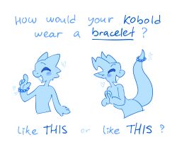  accessory ambiguous_gender anthro bigmoon206 blush bracelet closed_eyes english_text furgonomics happy heart_symbol hi_res jewelry kobold meme monochrome open_mouth simple_background solo tail tail_accessory tail_bracelet tail_jewelry text white_background 