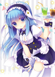  ash_(artist) bra gochuumon_wa_usagi_desu_ka? kafuu_chino maid thighhighs 