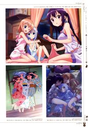  fukagawa_kazumi fukazawa_fumihiko gochuumon_wa_usagi_desu_ka? hoto_cocoa inokuma_youko joukawa_maya kafuu_chino natsu_megumi tedeza_rize toya_kento yukata 