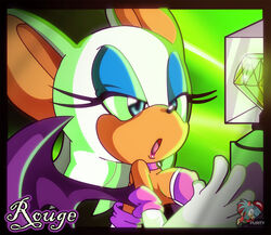  2009 anthro auntymoira bat chaos_emerald female gem mammal open_mouth rouge_the_bat sega solo sonic_the_hedgehog_(series) 