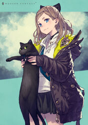  animal_ears kusano_shinta neko nekomimi tagme 