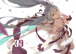  cleavage hatsune_miku lf summer_days vocaloid 