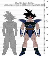  alien armor dragon_ball dragon_ball_z saiyan size_chart son_gokuu the-devils-corpse_(artist) tullece turles 