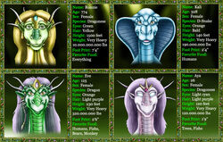  2004 anthro armor aya bald blonde_hair blue_eyes clothed clothing dragon ear_piercing english_text eve_(markie) female gem green_eyes group hair horn jewelry kali_(markie) long_hair looking_at_viewer markie model_sheet mythological_creature mythological_scalie mythology nina_(markie) orange_eyes piercing pupils purple_hair scalie slit_pupils smile text 