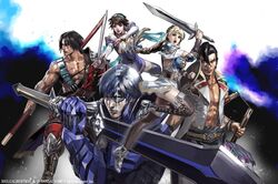  armor chai_xianghua gr0h kilik maxi sophitia_alexandra soul_calibur soul_calibur_vi sword weapon 