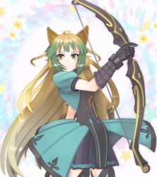  animal_ears archer_of_red armor dress fate/apocrypha fate/grand_order fate/stay_night nekomimi tagme thighhighs weapon 