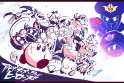  :&lt; adeleine animal_ears armor assault_visor bandana bandana_waddle_dee beak bird business_suit_(kirby) cloak commentary_request coo_(kirby) dark_meta_knight daroach dirty everyone fangs flamberge_(kirby) flying francisca_(kirby) galaxia_(sword) glowing glowing_eyes gooey_(kirby) hammer hat holding holding_weapon hood kine_(kirby) king_dedede kirby kirby:_star_allies kirby_(series) long_tongue magolor marx_(kirby) mask mecha meta_knight monochrome mouse_ears oerba_yun_fang open_mouth rariatto_(ganguri) rayman_limbs ribbon_(kirby) rick_(kirby) robot scar scarf serious shaded_face shoulder_armor smile spot_color susie_(kirby) sword taranza tongue top_hat translation_request visor_(armor) weapon wings zan_partizanne 