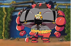  2018 aliasing animal_crossing anthro arena ass baby_carrier back_muscles biceps big_butt big_muscles biped black_fur black_markings black_nose black_stripes black_tail blonde_hair blush blush_stickers bow canine canine carrying cheek_tuft closed_eyes clothed clothing colosseum crossover daily-incineroar destruction digital_drawing_(artwork) digital_media_(artwork) duo featureless_feet featureless_hands feline female fire fist floppy_ears frown full-length_portrait fur fur_tuft grey_fur hair hair_tie happy harness humor incineroar isabelle_(animal_crossing) larger_male lighting male mammal markings mitten_hands mostly_nude multicolored_fur muscular muscular_male muscular_thighs muzzle_(marking) neck_muscles nickelodeon nintendo open_mouth open_smile parody photo_background piggyback plantigrade pok&eacute;mon_(species) pokemon portrait pseudo_clothing raised_arm rear_view red_fur red_markings red_stripes red_tail ribbons rock rubble seats shadow shih_tzu size_difference smaller_female smile spongebob_squarepants standing striped_fur striped_tail stripes super_smash_bros super_smash_bros._ultimate sweater_vest teeth toony triceps tuft two_tone_fur two_tone_tail video_games waving white_fur yellow_fur 