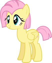  alternate_hairstyle better_version_at_source cutie_mark equid equine feathered_wings feathers female feral fluttershy_(mlp) friendship_is_magic fur hair hasbro horse mammal my_little_pony mythological_creature mythological_equine mythology pegasus pink_hair pony short_hair solo wings zacatron94 