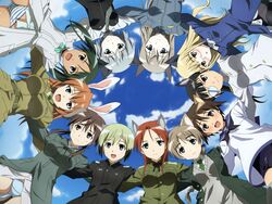  charlotte_e_yeager eila_ilmatar_juutilainen erica_hartmann francesca_lucchini gertrud_barkhorn lynette_bishop minna_dietlinde_wilcke miyafuji_yoshika perrine-h_clostermann sakamoto_mio sanya_v_litvyak strike_witches toshi5765 