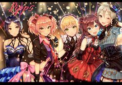  hayami_kanade ichinose_shiki jougasaki_mika miyamoto_frederica sakamuke shiomi_shuuko the_idolm@ster the_idolm@ster_cinderella_girls the_idolm@ster_cinderella_girls_starlight_stage 