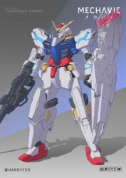  commentary commission english_commentary ex-s_gundam fusion gun gundam gundam_00 gundam_00p gundam_plutone gundam_sentinel gundam_unicorn harryych highres holding holding_gun holding_shield holding_weapon looking_ahead mecha mobile_suit no_humans nt-d robot science_fiction shadow shield solo unicorn_gundam_perfectibility v-fin weapon 