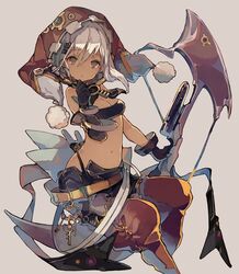  chobi cleavage road_to_dragons tagme weapon 