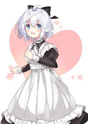  akou_yami dennou_shoujo_youtuber_shiro maid shiro_(dennou_shoujo_youtuber_shiro) tagme 