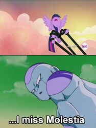  dragon_ball dragon_ball_z friendship_is_magic frieza hasbro my_little_pony princess royalty tatzlwurm text twilight_sparkle_(mlp) 