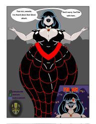  artist_request goth halloween lucy_loud nickelodeon scary_face sharp_teeth the_loud_house thicc-verse thick_thighs vampire wide_hips 