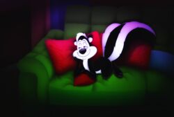  amegared hi_res looney_tunes male mammal mephitid pepe_le_pew skunk solo warner_brothers 