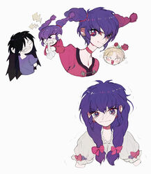  akazukin_chacha head mayachon purple_hair rascal 