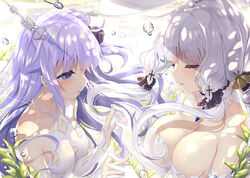  2girls azur_lane hms_unicorn_(azur_lane) illustrious_(azur_lane) tagme_(artist) 