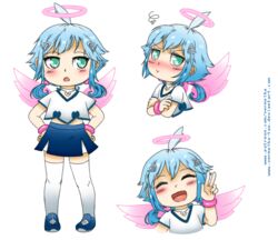  ekoro gal_gun gal_gun_double_peace lolicon vermelhatan 