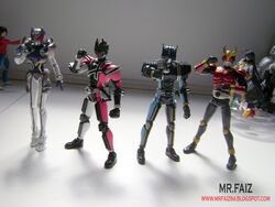  custom figma figure highres kamen_rider kamen_rider_decade kamen_rider_diend kamen_rider_kivala kamen_rider_kuuga 