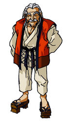  eyebrows fatal_fury garou_densetsu hellstinger judoka old_man snk yamada_jubei 