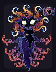  abstract_art anthro anthrofied breasts cleavage clothed clothing dress female footwear fractal hi_res high_heels humanoid mandelbrot_set solo spidernickels wide_hips 