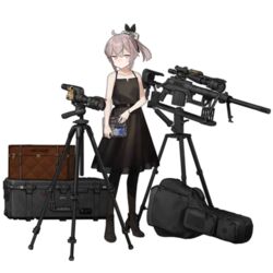  ankle_boots astg bag bare_shoulders belt black_belt black_dress black_footwear black_legwear bolt_action boots bracelet camera cheytac_m200 closed_mouth collarbone dress female full_body girls&#039;_frontline guitar_case gun hair_ornament handbag high_heels holding instrument_case jewelry m200_(girls&#039;_frontline) m200_(war_correspondent)_(girls&#039;_frontline) night_vision_device official_alternate_costume official_art ponytail purple_eyes rifle scope shoes sleeveless sleeveless_dress sniper_rifle solo standing suitcase transparent_background tripod weapon weapon_case wristwear 