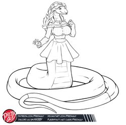  anthro apode big_breasts bottomwear breasts clothed clothing coiling digital_media_(artwork) draconcopode female garter_snake hair hi_res legless naga non-mammal_breasts predaguy reptile scalie scarlett_(predaguy) serpentine skirt smile snake sweater tongue tongue_out topwear 