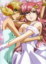  cagalli_yula_athha gundam gundam_seed hirai_hisashi lacus_clyne 