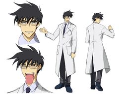  angelic_layer black_hair glasses mihara_ichiro tagme 