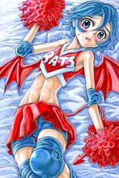  blue_eyes blue_hair cheerleader eyeshield_21 mitsurou suzuna taki_suzuna 