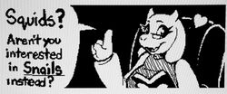  ajin anthro black_and_white boss_monster_(undertale) bovid caprine chair dialogue english_text eyelashes eyewear female furniture glasses heart_symbol mammal miiverse monochrome solo speech_bubble talking_to_viewer text toriel undertale undertale_(series) 