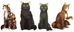  2016 alpha_channel ambiguous_gender black_body black_fur blue_eyes brown_body brown_fur cel_shading chest_scar cinderpelt_(warriors) dannoitanart digital_drawing_(artwork) digital_media_(artwork) disability distracting_watermark domestic_cat facial_scar felid feline felis female_(lore) feral fur grey_body grey_fur group leafpool_(warriors) leg_scar looking_at_viewer mammal nose_scar scar shaded shoulder_scar simple_background sitting smile spottedleaf_(warriors) tabby_cat tail tortoiseshell_cat transparent_background warriors_(book_series) watermark white_body white_fur yellow_eyes yellowfang_(warriors) 