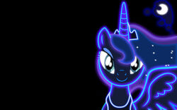 16:10 alicorn blue_body blue_feathers cutie_mark equid equine feathered_wings feathers female feral friendship_is_magic hasbro horn mammal my_little_pony mythological_creature mythological_equine mythology princess_luna_(mlp) royalty solo ultimateultimate wallpaper widescreen wings