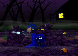  3d_(artwork) absurd_res demon digital_media_(artwork) dragon dripping equid equine fayren female feral fog friendship_is_magic glowing goo_creature gritted group halloween hasbro hi_res holidays horse male mammal messy my_little_pony mythological_creature mythological_scalie mythology peril pony princess_luna_(mlp) ring scalie simple_background sinking sticky stuck tar tar_pit teeth tongue transformation 