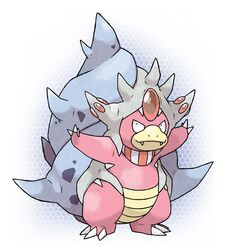 ambiguous_gender fakemon fusion generation_1_pokemon generation_2_pokemon hybrid mega_evolution nintendo pokeluka pokemon pokemon_(species) shellder shellder_(slowbro) slowbro slowking solo