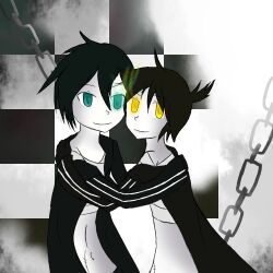  2boys brs hatsune_mikuo kagamine_len milenkuo vocaloid 