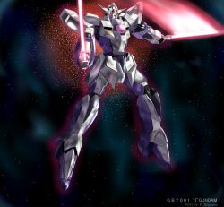  1_gundam beam_saber gundam gundam_00 highres i_gundam mecha reborns_gundam star stars 