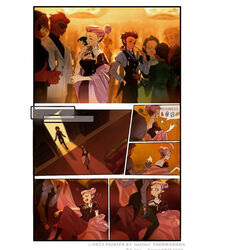  4boys 4girls alternate_costume amity_blight blonde_hair blurry blurry_background blurry_foreground bow bowtie champagne_flute cup dark-skinned_female dark-skinned_male dark_skin depth_of_field dress drinking_glass emira_blight fangs formal glasses green_hair gus_porter hair_bun hair_pulled_back hunter_(the_owl_house) kuma20151225 luz_noceda multiple_boys multiple_girls pointy_ears purple_hair scar scar_on_face shawl short_ponytail single_hair_bun suit the_owl_house waistcoat willow_park yuri 