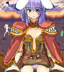  creator_(ragnarok_online) eternalspherex female gloves lowres oekaki ragnarok_online solo upskirt 