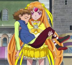  cure_muse minamino_souta screen_capture shirabe_ako suite_precure 