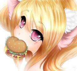  animal_humanoid burger cat_humanoid cheese cheese_singles dairy_products domestic_cat felid felid_humanoid feline feline_humanoid felis food hi_res humanoid kiyorakachi mammal mammal_humanoid melted_cheese solo 