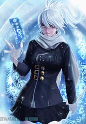  blade_and_soul blue cat_eyes fanart tagme white_eyes white_hair 