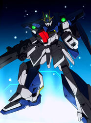  beam_rifle commentary_request energy_gun fujikusa gundam gundam_build_fighters gundam_build_fighters_try highres lightning_gundam mecha no_humans robot weapon 