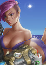  bikini cleavage female geleebroetchen league_of_legends vi 