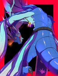  crown digital_drawing_(artwork) digital_media_(artwork) dragoon headgear hi_res licking licking_lips male scalie solo teeth tongue tongue_out whiskycoke_608 
