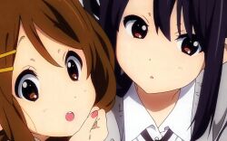  close hirasawa_yui k-on! nakano_azusa tagme 